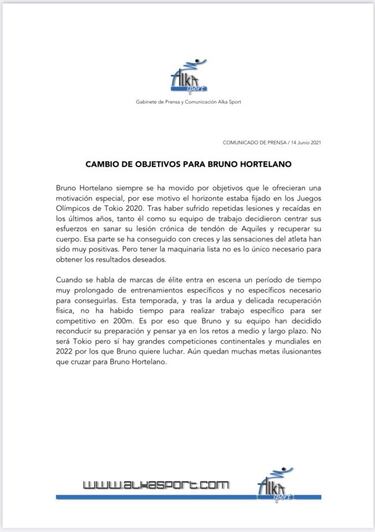 Hortelano no va a Tokio