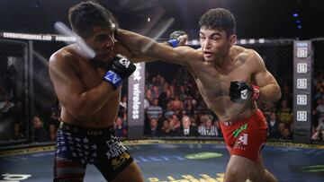 José Alday derrota a Gustavo López y gana el primer título de la historia de Combate Américas.