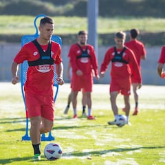 Manu Justo, a la espera de una oportunidad