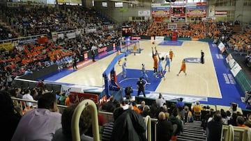 16/12/12 PARTIDO BALONCESTO LIGA ACB FUENLABRADA - ESTUDIANTES
PANORAMICA PABELLON FERNANDO MARTIN