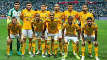 La posible alineación de los Tigres frente al Monterrey