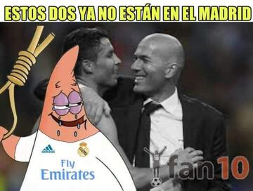 Los memes de la salida de Cristiano Ronaldo del Real Madrid