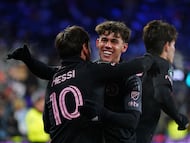 Con todas las figuras que han portado la camiseta de Inter Miami, teniendo a Messi, Suárez, Busquets, por decir algunos nombres, es un canterano el que ahora tiene más partidos disputados. Kyle Rivas/Getty Images/AFP (Photo by Kyle Rivas / GETTY IMAGES NORTH AMERICA / Getty Images via AFP)