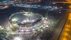 World Cup 2022 in Qatar: The outline of the Lusail Stadium takes shape