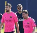 Los 5 mensajes de Luis Enrique a Messi en la rueda de prensa