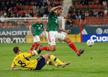 México perdió con Suecia en su amistoso previo a Qatar 2022