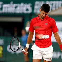 Djokovic se desploma