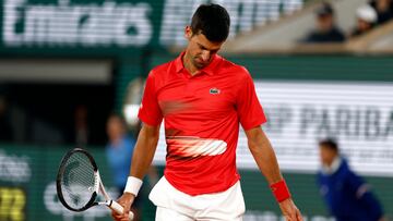 Djokovic se desploma