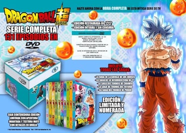 Dragon Ball Super - Monster Box en DVD ya tiene fecha y precio en España, ¿qué incluye?