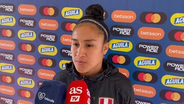 Gladys Dorador, jugadora de la selección de Venezuela.