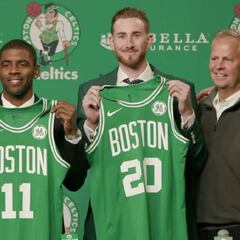 Irving, presentado con los Celtics: "Aún no he hablado con LeBron"