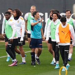 Bordalás se enzarza con un periodista en sala de prensa