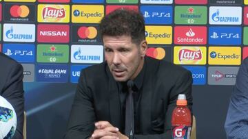 Simeone: "Los cambios fueron muy buenos, nos potenciaron"