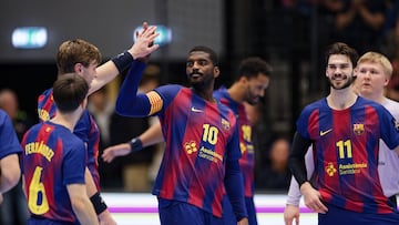 Dika Mem, del Barça, en Dinamarca.