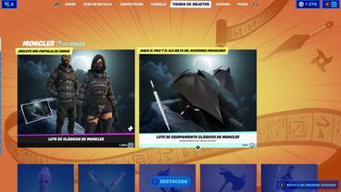 Fortnite x Moncler: skins André y Renée ya disponibles; precio y contenidos