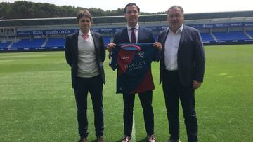 Presentado Rubén García, nuevo director deportivo del Huesca