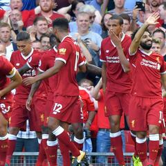 El Liverpool firma un póker goleador a costa del Arsenal