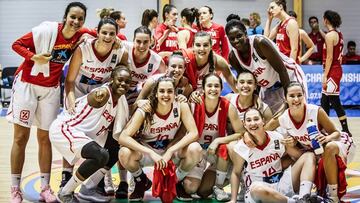 La Selección española Sub-20.