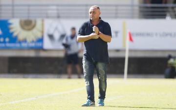 Josu Uribe, entrenador del Caudal en la actualidad.