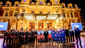Atmosphere at the WRC Season Opening Ceremony in Monte Carlo, Monaco on Sunday the 19th of January 2025 // @World / Red Bull Content Pool // SI202501190076 // Usage for editorial use only //