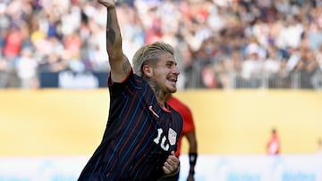 Luna fue uno de los goleadores de USA vs Costa Rica en las semis de Gold Cup 2025.