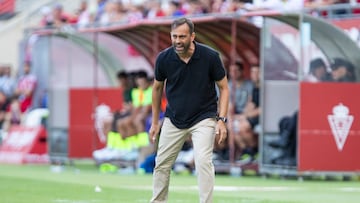 Fran Fernández, ante el Betis Deportivo.