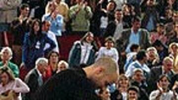 <B>IDILIO CON MADRID</B>. Andre Agassi está encantado en este torneo y el público le corresponde.