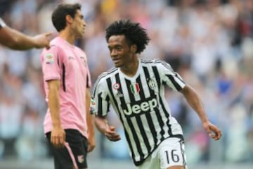 El volante colombiano fue una de las figuras en la goleada de la Juve a Palermo 