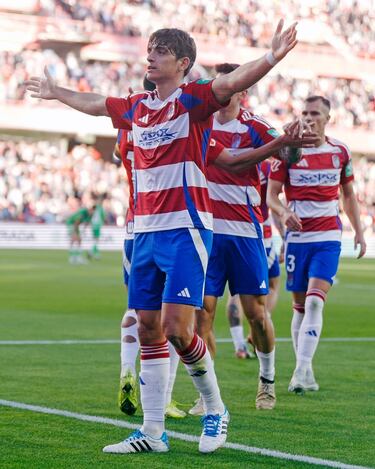 Aprobados y suspensos del Granada: Fran Escrib¨¢ desactiva al Racing de Jos¨¦ Alberto