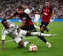 Real Madrid-Mallorca: los goles, el pique entre Vinicius y Maffeo en imágenes