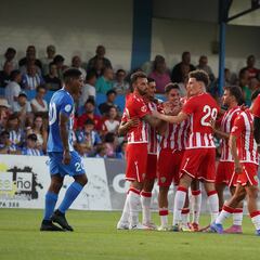 El Almería supera al Águilas para sumar su segunda victoria de la pretemporada