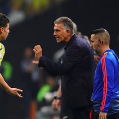"Queiroz le pidió a James dejar el Real Madrid"