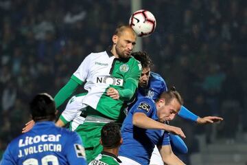 Bas Dost scored Dost scored 27 goals in the Portuguese league for Sporting Lisbon last season.