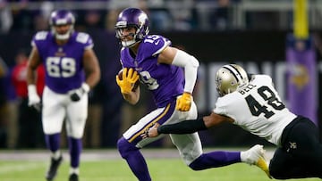 Adam Thielen est¨¢ de vuelta en Minneapolis