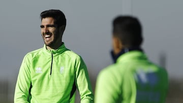 Bernardo Cruz durante una sesi&oacute;n de entrenamiento.