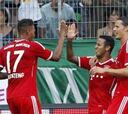 El Bayern sigue goleando y Thiago Alcántara se estrena