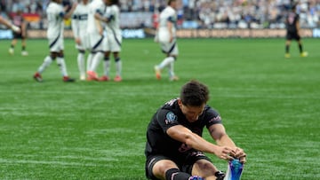 Dura derrota para Inter Miami en la ida de semifinales de Concachampions