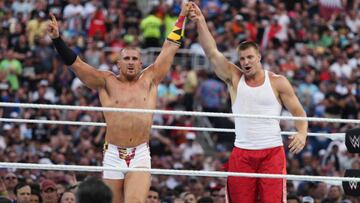 A lo largo de 35 años de historia, varios de la NFL han tenido un paso por los encordados de la WWE y han regalado momentos espectaculares.