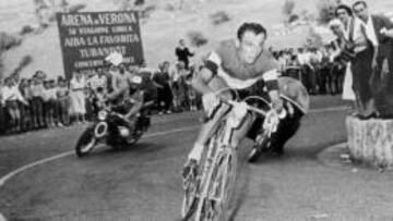 El ciclista italiano Ercole Baldini, en una imagen de archivo.