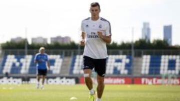 Gareth Bale ha vuelto a los entrenamientos esta mañana