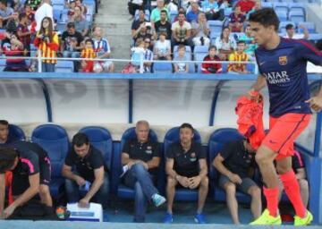 TROFEO COLOMBINO 
RECREATIVO DE HUELVA  -  BARCELONA 
LUIS ENRIQUE 