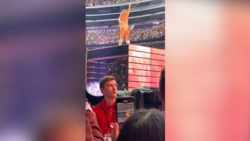 Calvin Decker, a security guard who worked the Eras Tour, went viral for singing during Taylor Swift’s show, but was fired for asking a fan to take a photo.