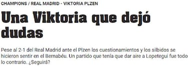 "Lopetegui gana tiempo"