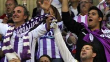 <b> AMBIENTAZO. </b>El lleno en Zorrilla está asegurado desde el martes.
