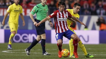 Óliver con el Atlético.