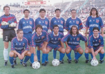 Formación de uno de los equipos que integró el Polaco.