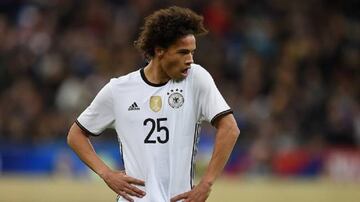 Sané made his Germany debut in November 2015.