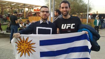 El sacrificio de los extranjeros que llegaron a la UFC en Chile