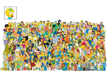 Reto visual: ¿Puedes encontrar a Maggi de los Simpson?