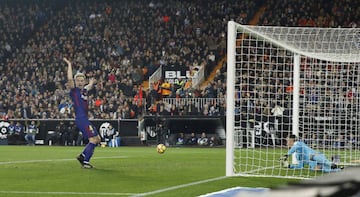 Gol no concedido a Messi: el balón entró completamente